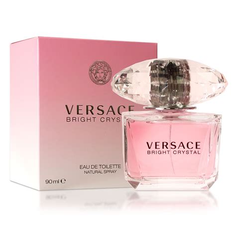 versace bright crystal ราคา 90ml|versace floral perfume.